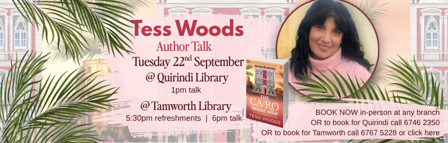 Author Talk with Tess Woods